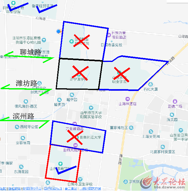 大學(xué)城某些路段為什么擁堵