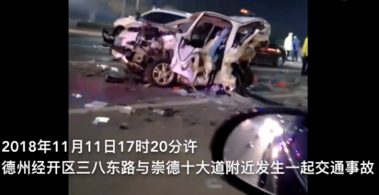 酒鬼駕車撞進等信號燈車隊，1死4傷 心痛！